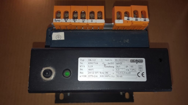 Comcon Dryer Sync Transformer 83917/04